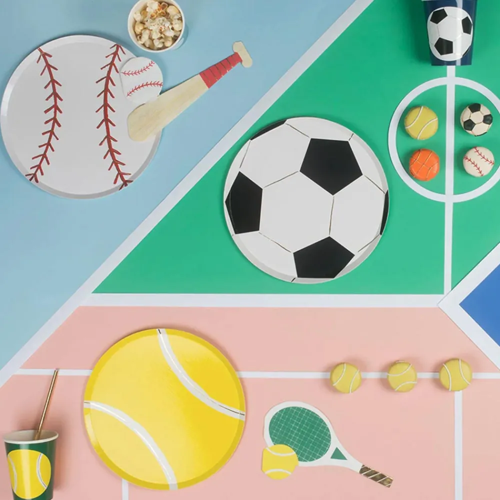 Meri Meri 8 Assiettes Ballon De Football