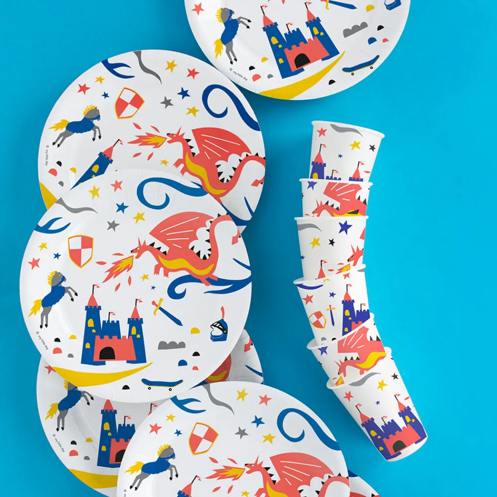 My Little Day 8 Assiettes Chevalier