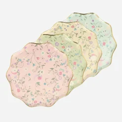 Meri Meri 8 Assiettes Florales Laduree