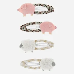 Mimi & Lula 4 Barrettes Ferme> Accessoires