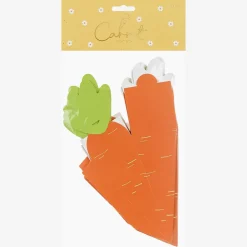Party Deco 6 Boites Carottes De Paques><noscript><img width=
