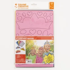 Graine Créative 12 Couronnes En Caoutchouc Souple