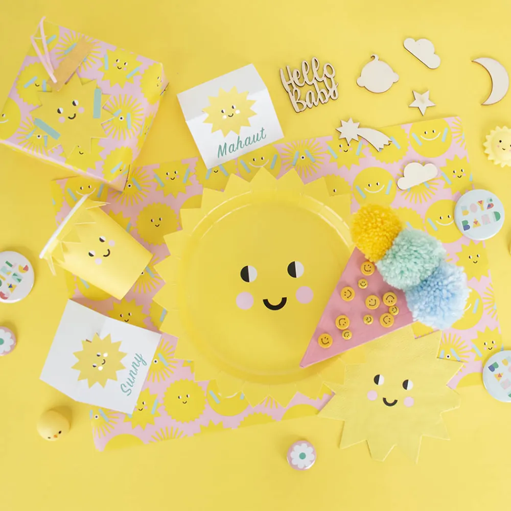 Rico Design 8 Gobelets Soleil