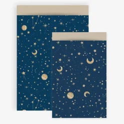 House of Products 1 Pochette En Papier Ciel Etoile> Pochettes Cadeaux