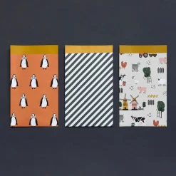 House of Products 1 Pochette En Papier Ferme Moutarde> Pochettes Cadeaux