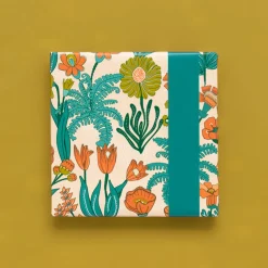 House of Products 1 Rouleau De Papier Cadeau Fleurs Vintage Multicolores> Papier Cadeau