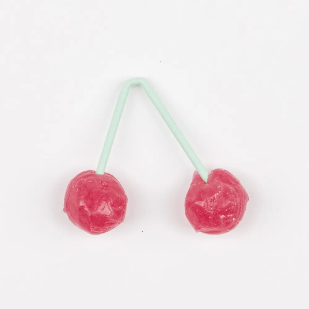 Geslot 1 Sucette Double Cerise