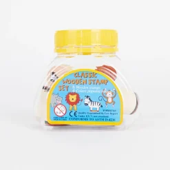 Dam 8 Tampons Encreur Animaux Sauvages + Encre