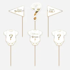 Party Pro 10 Toppers Fille Ou Garcon