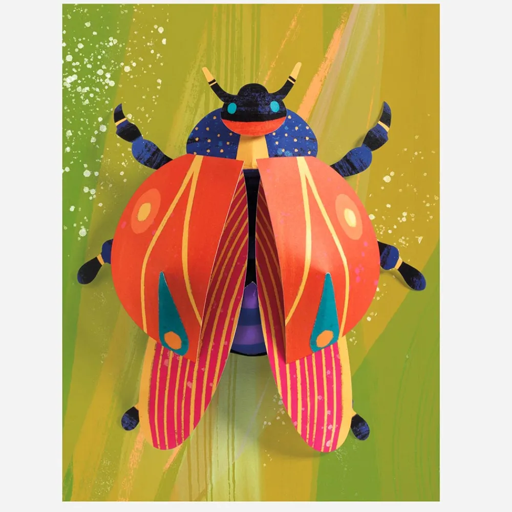 Djeco Activite Pliage Et Collage : Insectes