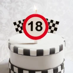 Dekora Bougie Anniversaire : 1 Bougie 18 Ans