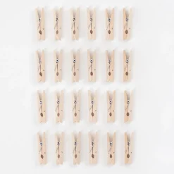 Graine Créative Calendrier De L'Avent - 24 Mini Pinces A Linge