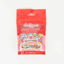 Dekora Confettis En Sucre Coeurs Multicolores