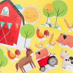 Amscan Décoration De Table Animaux De La Ferme