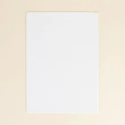 Graine Créative Feuille De Feutrine Blanche Adhesive