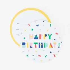 My Little Day Invitation Anniversaire Happy Birthday (8)> Invitations
