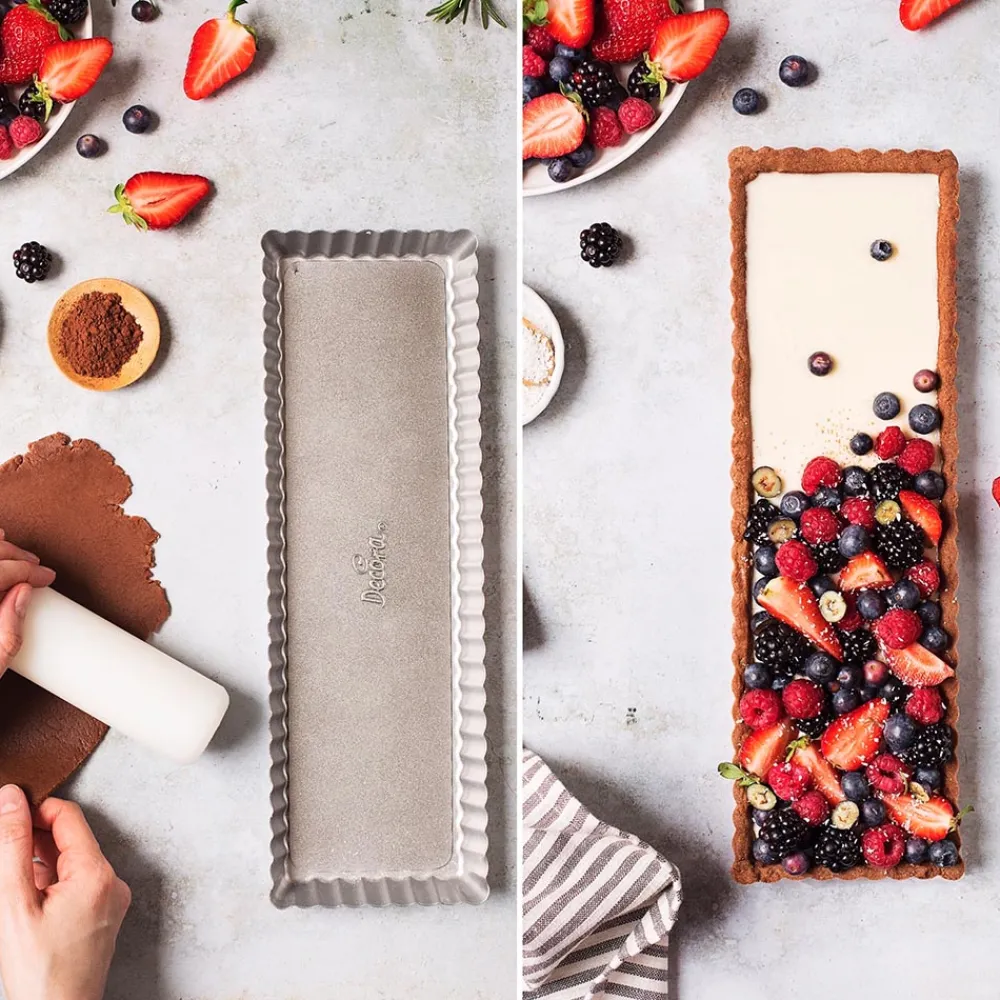 Decora Moule A Tarte Rectangulaire