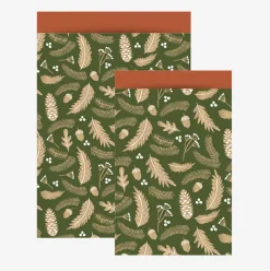 House of Products Noel - 1 Pochette En Papier Feuilles De Noel> Pochettes Cadeaux