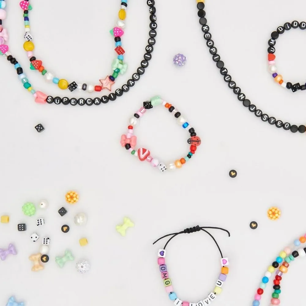 Rico Design Perles Lettres Noires (165 Pieces)