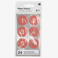 Rico Design Stickers Autocollants Rouges De L'Avent><noscript><img width=